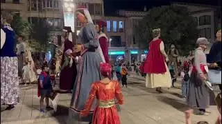 Ball final a la trobada gegantera de Torelló 2023