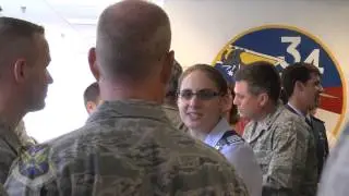 301st Fighter Wing sponsors USAFA Cadet Squadron 34