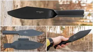 Обзор ножа COLD STEEL BOWIE BUSHMAN (CS_95BBUSK). Штампованное копье