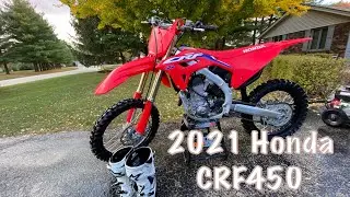 First Day Back - 2021 Honda CRF450 - 365 Vlogs w. Brett Cue - 170