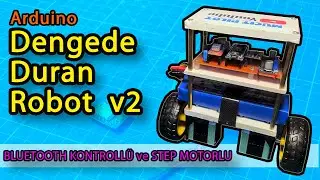 Bluetooth Kontrollü Arduino Dengede Duran Robot Projesi - Bluetooth Self Balancing Robot