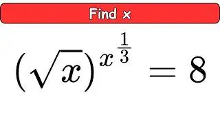 Find the Value of x | Exponents & Roots Problem | Exam Level Question