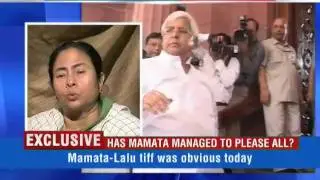 Union Railways Minister Mamata Banerjee presents please all budget