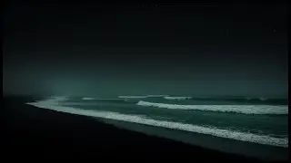 Gentle dark ocean waves for deep sleep and quiet emotional comfort