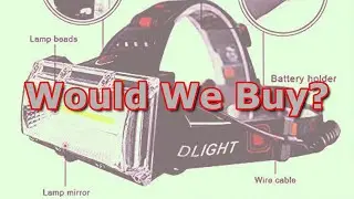 Review LED Headlamp LETOUR 1800 Lumen Rechargeable Headlamp COB High Bright