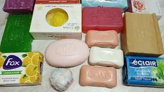 Rose Soap & Pear Sponge ASMR 🫧 | Ultra Satisfying Foam Sounds
