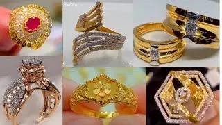 Latest Gold Ring Designs 2024 | Gold Ring designs | Gold Rings | Bridal Ring Designs| Gold jewellery