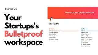 [Product Tour] Startup OS