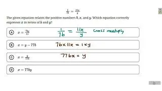 Solution to Problem Involving Change of Subject of Formula