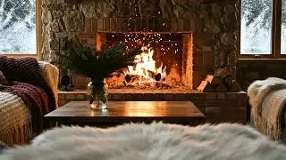 Cozy Fireplace 🔥 Relaxing Fire Sounds for Deep Sleep & Stress Relief