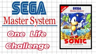 Master System One Life Challenge Sonic the Hedgehog 