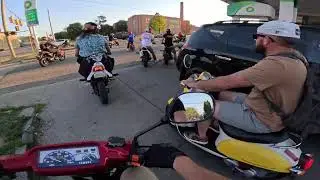 Mini Monday Detroit Scooter Tuning style- Honda elite, prebug wheelies, grom