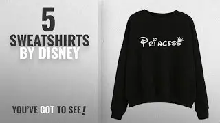 Top 10 Disney Sweatshirts [2018]: Anglewolf Women 