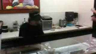 Coldstone Creamery Tossing Ice Cream