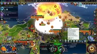 Civilization VI:New nuke animation. mod - Orbital thermonuclear ballistic missile by Raubak