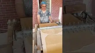 Handmade Armenian Lavash bread factory