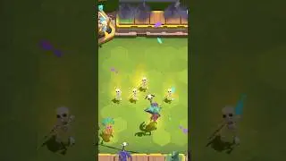 &ldquo;UNSTOPPABLE 3⭐ ARMY 💀 Witch + P.E.K.K.A + Royal Ghost | Merge Tactics&rdquo;