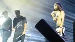 30 Seconds to Mars singing Bright Lights @Sao Paulo - Oct. 16th, 2014