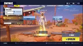 Fortnite Osterhase + fast erster solo win {2}