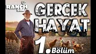 RANCH GERÇEK HAYAT 1.BÖLÜM - KÖYE KAÇIŞ! #ranchsimulator #simulator
