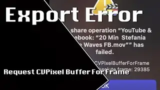 Final Cut Pro Screwed Me Over! Export Problem