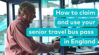 How to claim and use your senior travel bus pass in England