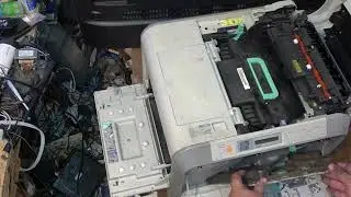 Первое обслуживание цветного лазерного принтера Samsung CLP510 (18 лет)
