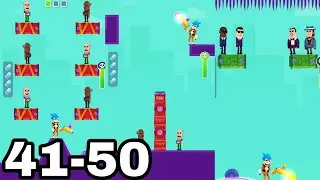 Hitmasters PORTAL MODE level 41-50 ultimate gameplay