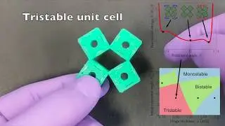 Tunable multistable behavior of the rotating squares structure with magnets