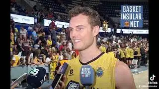 Tim Abromaitis, jugador del Cantera Base 1939 Canarias | Pretemporada (28/8/24)