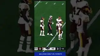 MAC JONES NFL DEBUT PATRIOTS #Shorts