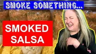 BBQ - How to make Smoked Salsa with a Smoker