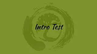 Seinu Gardens New Intro Test