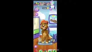MY TALKING TOM #tomtalking #funnycat #short #fyp #viraltom #funny #laugh #live #trending
