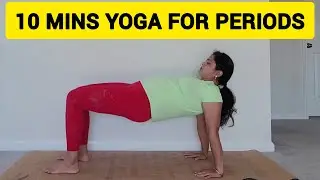 15 Minute Yoga Periods, Menstruation, Cramps & PMS | Yoga for Pelvic Floor | PCOS #viralvideo