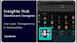 Dashboard Designer Video - Use-Case: transparency in automotive