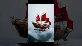 Is This Real? An Old Boat in the Sky