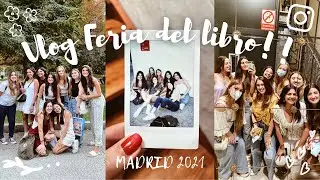 VLOG FERIA DEL LIBRO!!❣️✨| Por fin conozco a mis amigas de bookstagram❤️