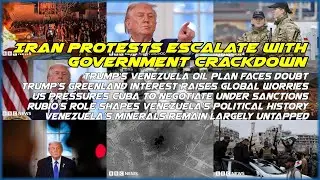News update 12th, January, 2026. Iran Protests Intensify Amid Crackdown and Inte...