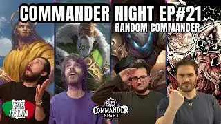 Commander Night #21 | Random Commander | Heliod Vs Fynn Vs Yahenni Vs Toralf  EDH Ita