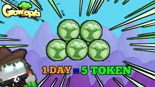 How To Get 5 Growtokens In One Day!!! | (Growtopia)