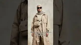 Скрестили Islamic Modest и Techwear.  Смотрите, что из этого вышло :)