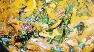 How to make Traditional Oha soup using Banga/Palm kerne extract  Traditional Oha soup #ohasoup