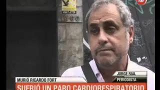 Canal 26 - Murió Ricardo Fort: Polémicas declaraciones de Jorge Rial.