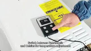 FOGATTI home water heater remote control displays video of icons when starting and closing