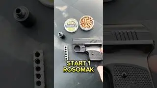 PISTOLET HUKOWY 6MM - BEZ ZEZWOLENIA