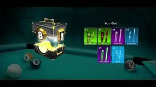 Moonlight Cue pieces free with proficient box