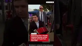 Beyond barriers: Visually impaired Russian artists perform at Purple Fest Goa 2025