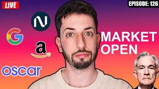 STOCKS ATTEMPT A REBOUND, OSCR JUMPS, SHORT TRADING WEEK | MARKET OPEN
