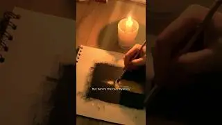 What do you think? Do candles hold a secret power? #candles #mystery #art #didyouknow #painting